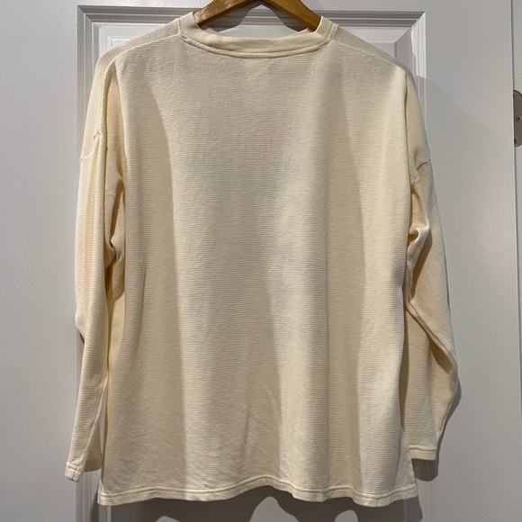 Disney Parks Chip N’ Dale Flower Better Together Long Sleeve Top Waffle Knit - Picture 5 of 5